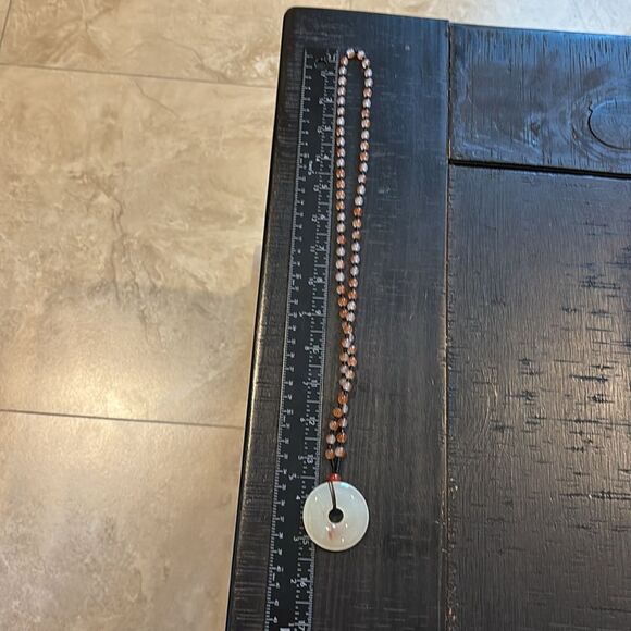 Jade & Gemstone Classy Southwestern Boho Beaded Necklace​​ - Picture 5 of 6